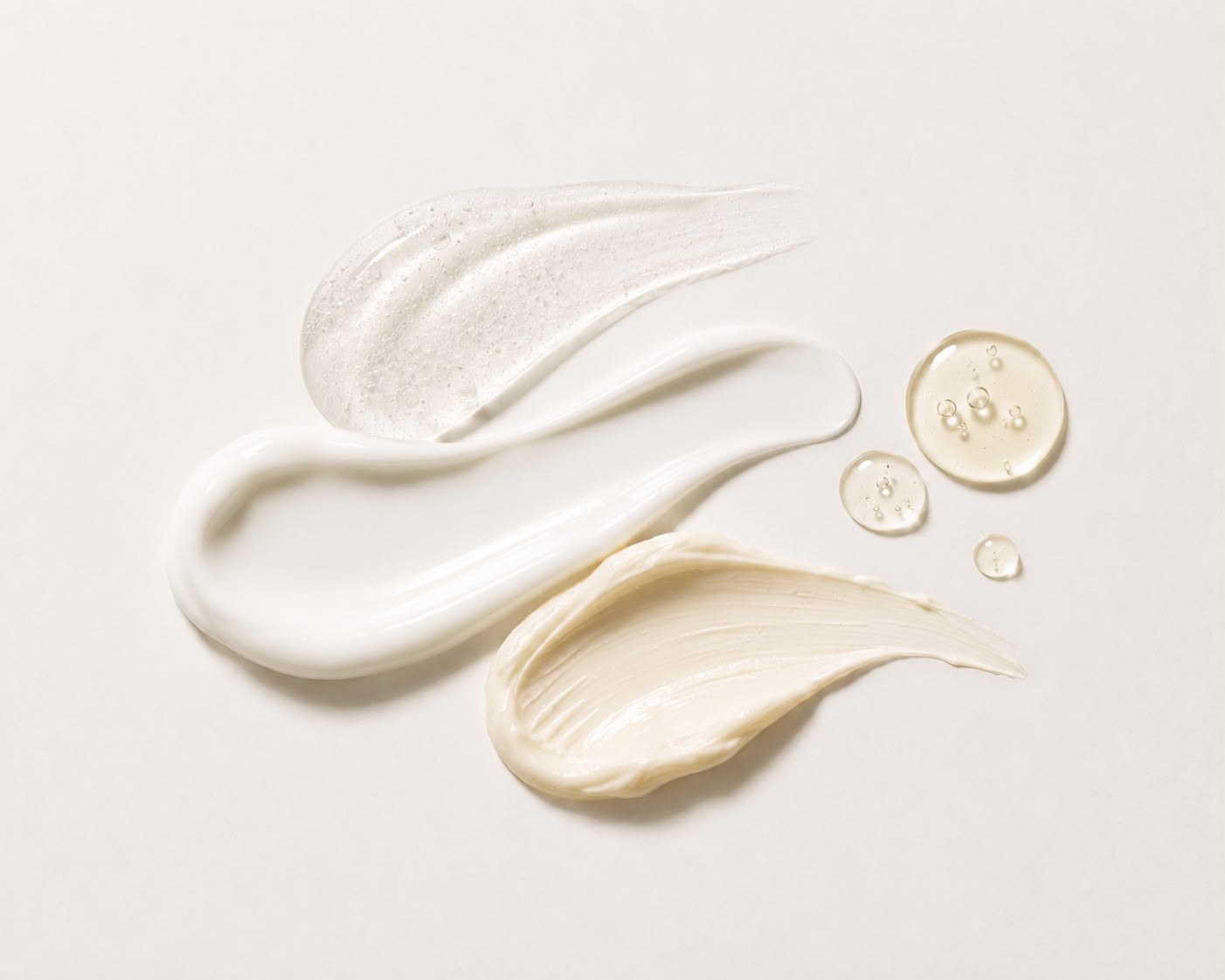 Close-up of cream texture